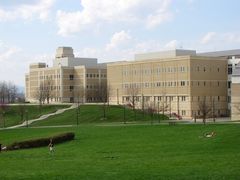 The ISAT/CS and Health and Human Services buildings.
