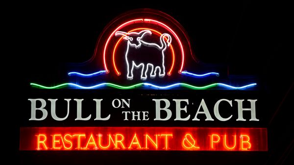 Bull on the Beach, at 94th Street and Coastal Highway