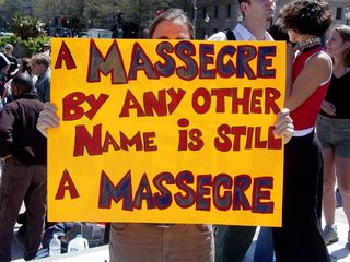 Call it what you want, but a rose is still a rose, or in this case a massacre is still a massacre.