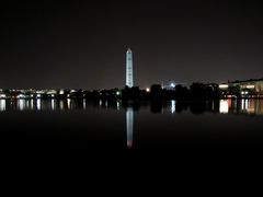 View from the south, across the Tidal Basin, near the Jefferson Memorial.