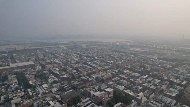 View south towards Interstate 95