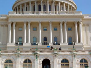 Beneath the dome, our nation's legislative business is attended to.